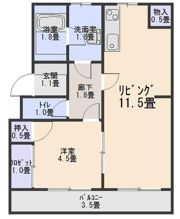 須田尾ハイツの間取り画像