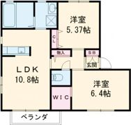 プリムローズ弐番館の間取り画像