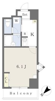Flat郡山の間取り画像