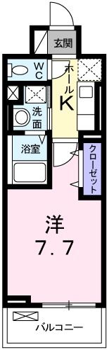 ジュエルⅢの間取り画像