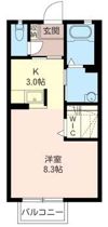 ルミノシーテDの間取り画像