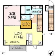 monad八王子（モナドハチオウジ）の間取り画像