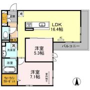 グランディールさわらぎの間取り画像