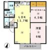 アーバン向山の間取り画像