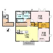 インペリアル町坪の間取り画像