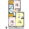 ハイムこがねの間取り画像