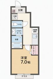 サンフィールドの間取り画像
