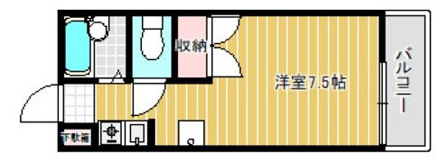 プチシャトー王塚の間取り画像