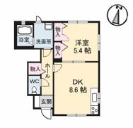 ローゼンパレスの間取り画像