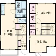 エクセルハイムの間取り画像