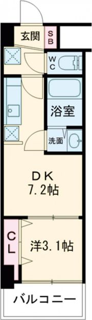 アドバンス神戸レイソレの間取り画像