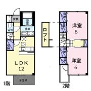 ソレアードCの間取り画像