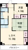 サンハイツ大和第2の間取り画像