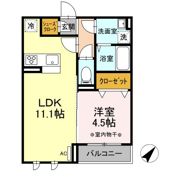 Dーroom泉崎一丁目の間取り画像