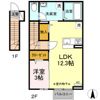 Dーroomシンメイの間取り画像