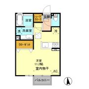ディアコート エヌⅡ Ⅱの間取り画像