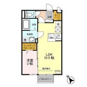 アベイユガーデンの間取り画像