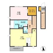 ワイズガーデンの間取り画像