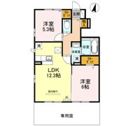 ファヴォーレⅠⅡⅢ Ⅰの間取り画像