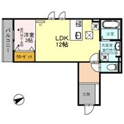 グランカーサ十三間町の間取り画像