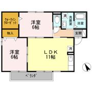 シエル高塚の間取り画像