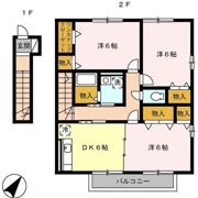 フルール C棟の間取り画像