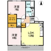 セジュール田中の間取り画像