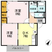 セジュール大前の間取り画像