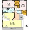 ラグジュアリ新涯 A棟の間取り画像