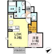 D-room泉台 B棟の間取り画像