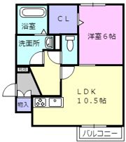パークサイドアベニューⅥの間取り画像