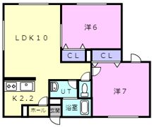 マグネットⅢの間取り画像