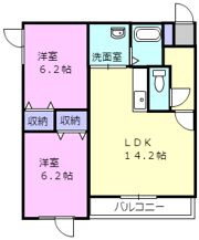 ハートウェルハウスⅦの間取り画像