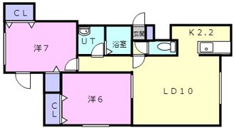 マグネットⅡの間取り画像