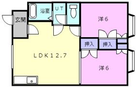 ベルメゾンTDの間取り画像