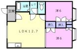 ベルメゾンTDの間取り画像