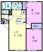 プレミール A館の間取り画像