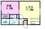 BRONZⅡの間取り画像