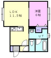 ボヌールインの間取り画像