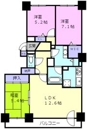 グランドール大東の間取り画像