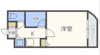 シャトラン弓木参番館の間取り画像