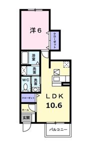 B．B Dreamの間取り画像