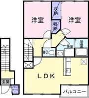 ディモーラCの間取り画像