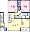 ディモーラCの間取り画像