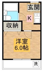 ボヌール岸和田の間取り画像