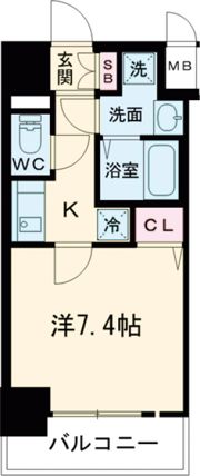 LEGESTA兵庫リバージュの間取り画像