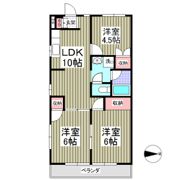 レインボーハイツCの間取り画像