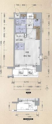 プレサンス京都五条大橋レジェンドの間取り画像
