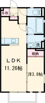 アウトピスタの間取り画像