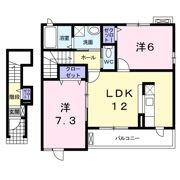 ヴィラ・ノースの間取り画像